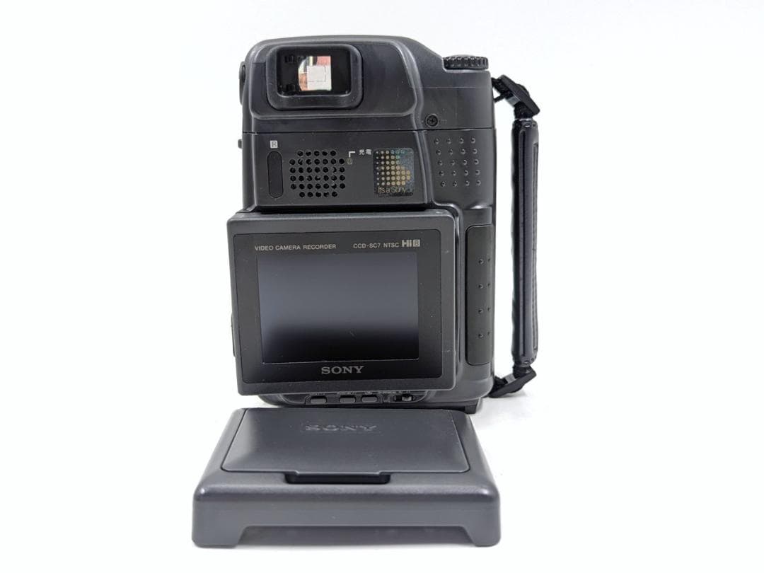 8mmテープのダビングに！ SONY ビデオカメラ CCD-SC7