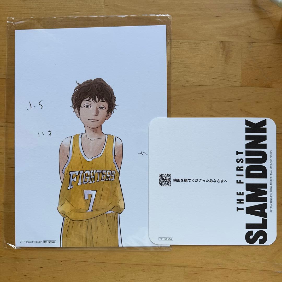 スラムダンク劇場版 ノベルティ　キャラクターイラストセット