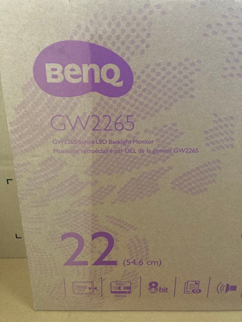 ディスプレイ・モニター本体 BENQ LED monitor GW2265