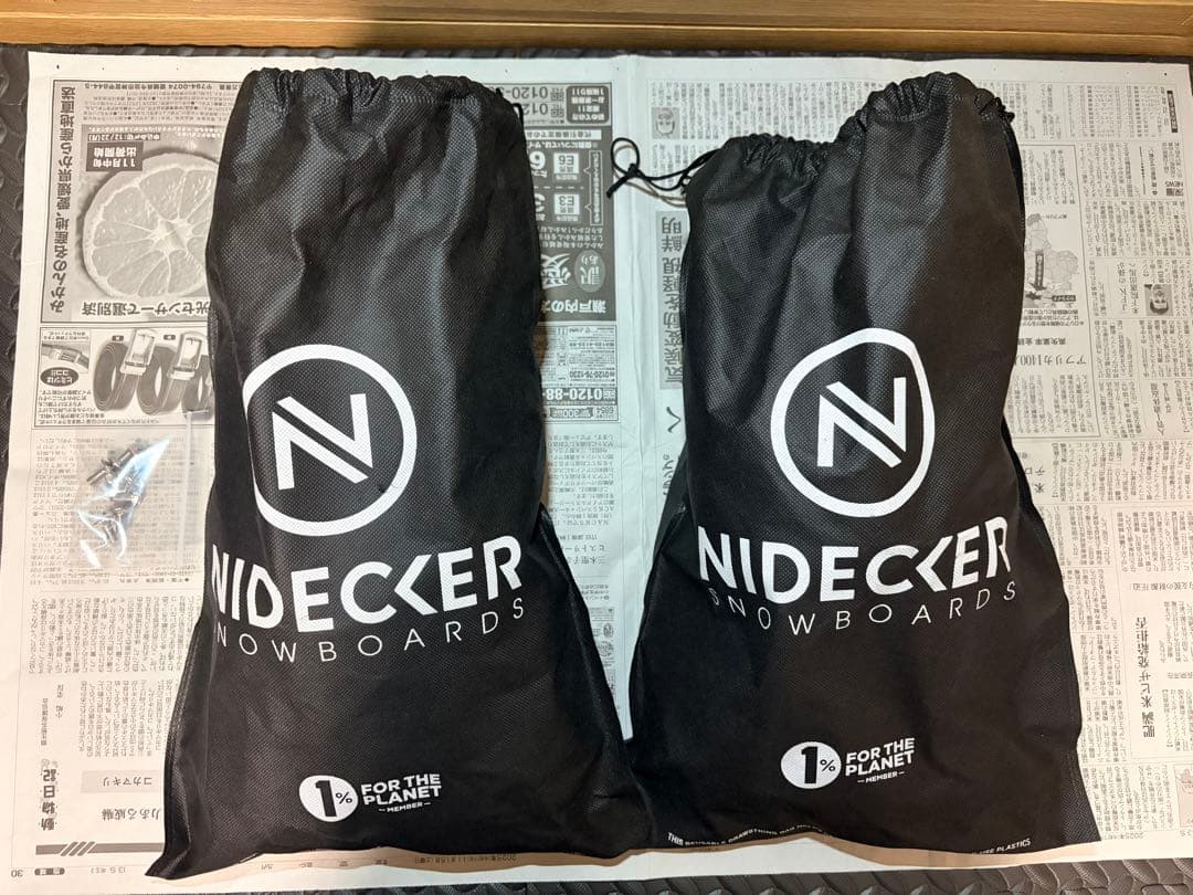 NIDECKER SUPERMATIC スノーボードビンディング オリーブ