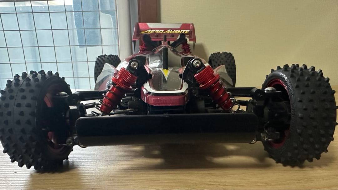 s*o様 タミヤ DF-02 エアロアバンテ RCカー 完成品 レッド