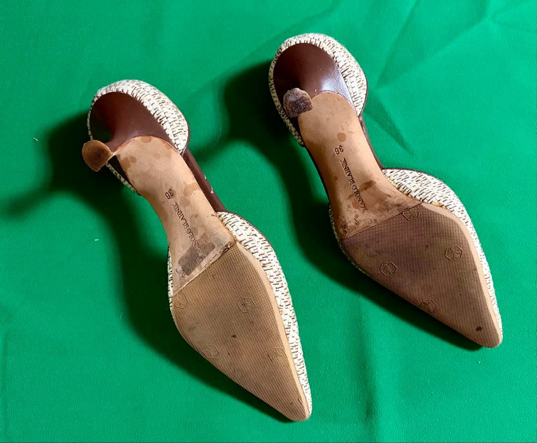 MANOLO BLAHNIK パンプス 36 ヒール5cm マノロブラニク