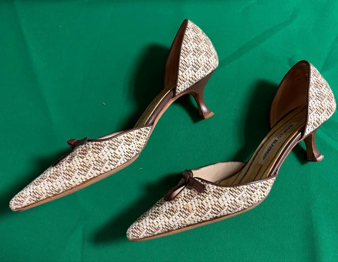 MANOLO BLAHNIK パンプス 36 ヒール5cm マノロブラニク