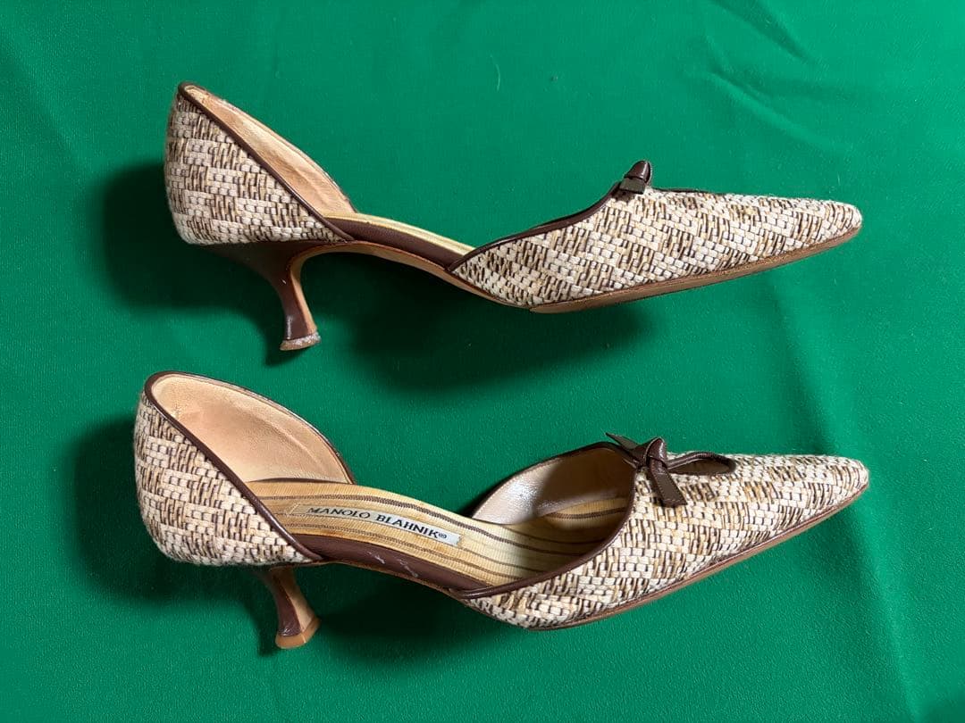 MANOLO BLAHNIK パンプス 36 ヒール5cm マノロブラニク