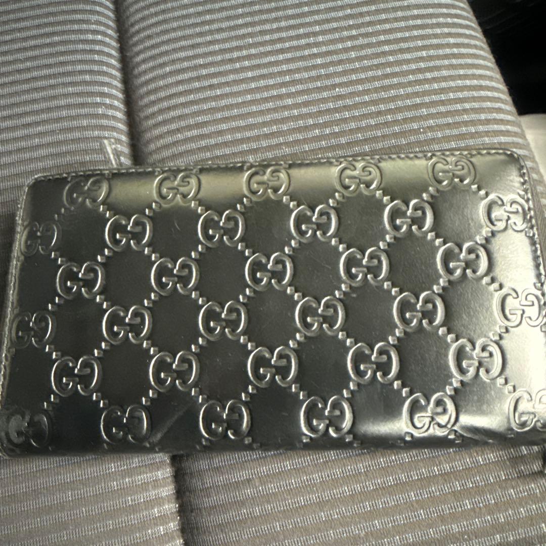 あ*ら様 GUCCI 長財布 GGパターン