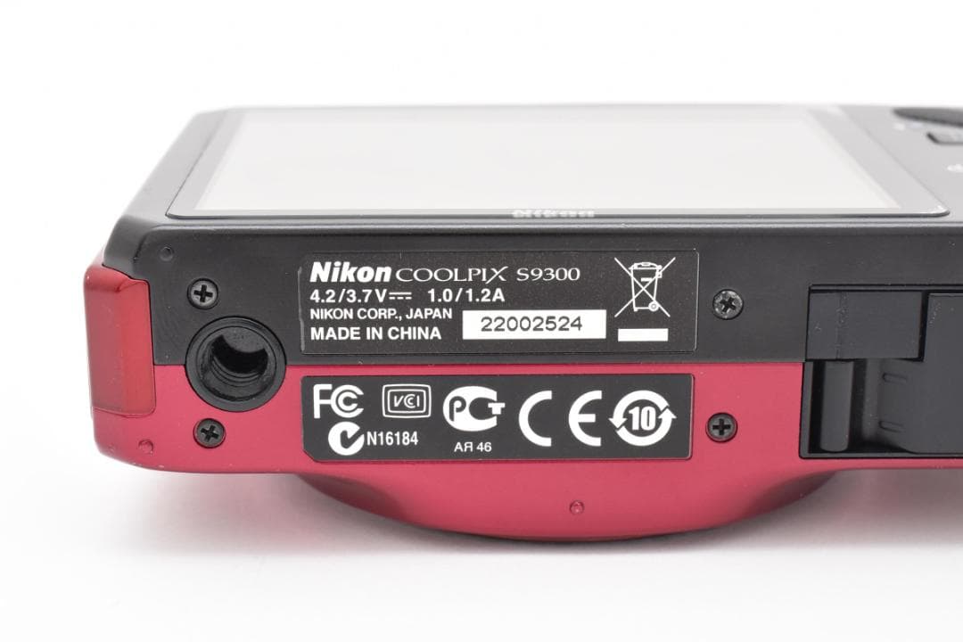 Nikon COOLPIX S9300 レッド デジタルカメラ セット ジャンク