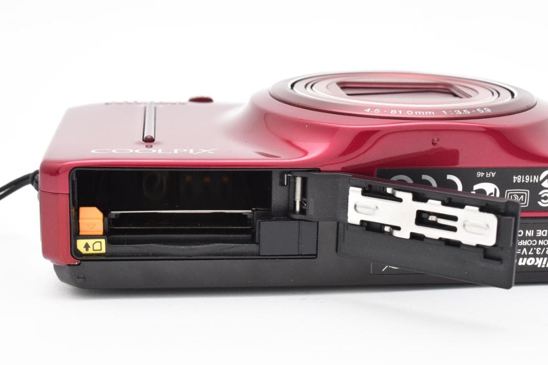 Nikon COOLPIX S9300 レッド デジタルカメラ セット ジャンク
