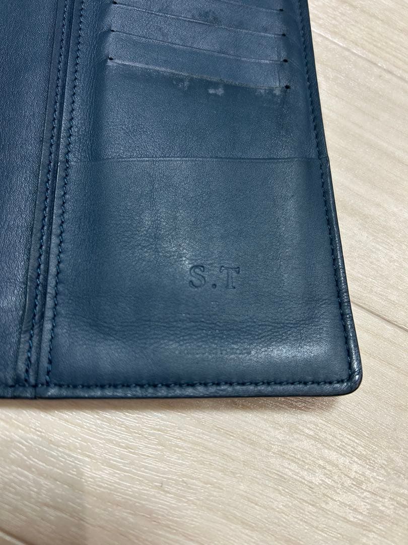 LOUIS VUITTON 長財布 ネイビー チェック柄