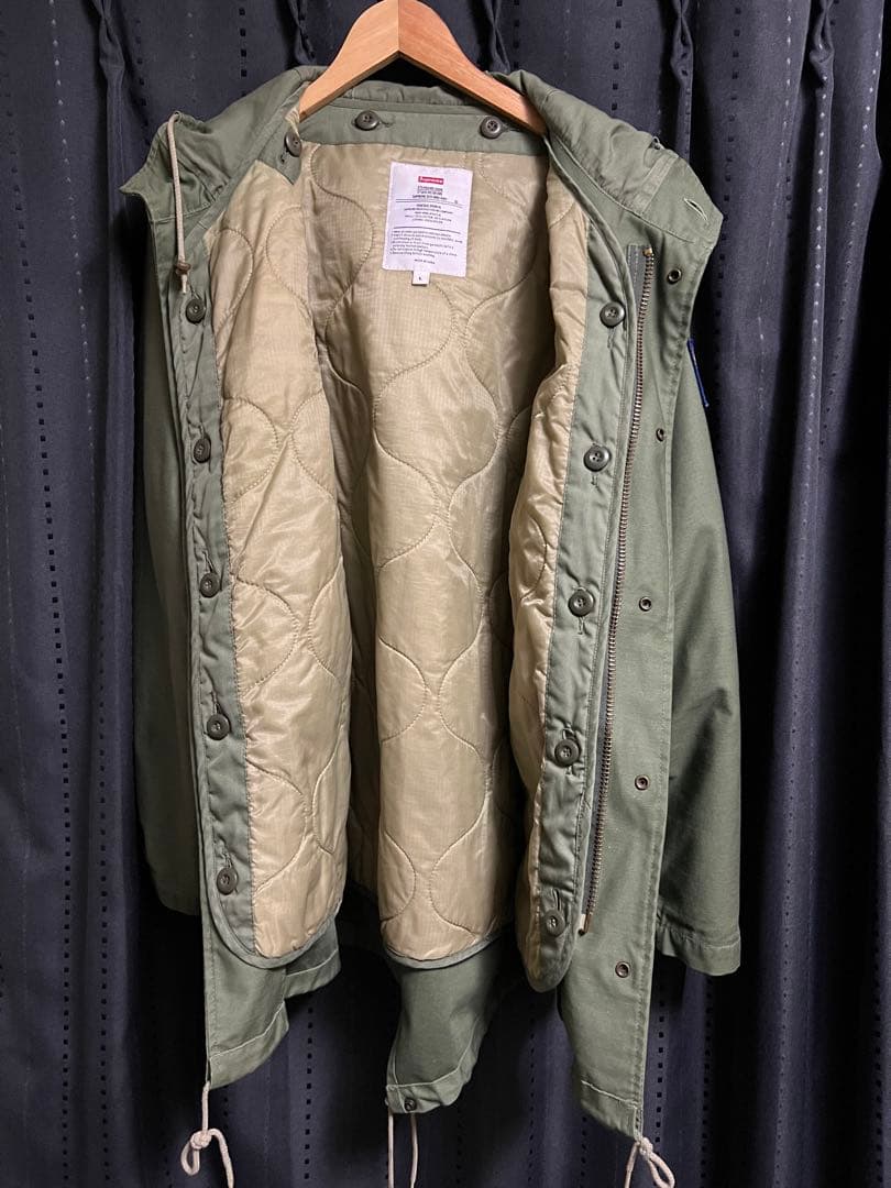 supreme モッズコート フィッシュテールパーカー