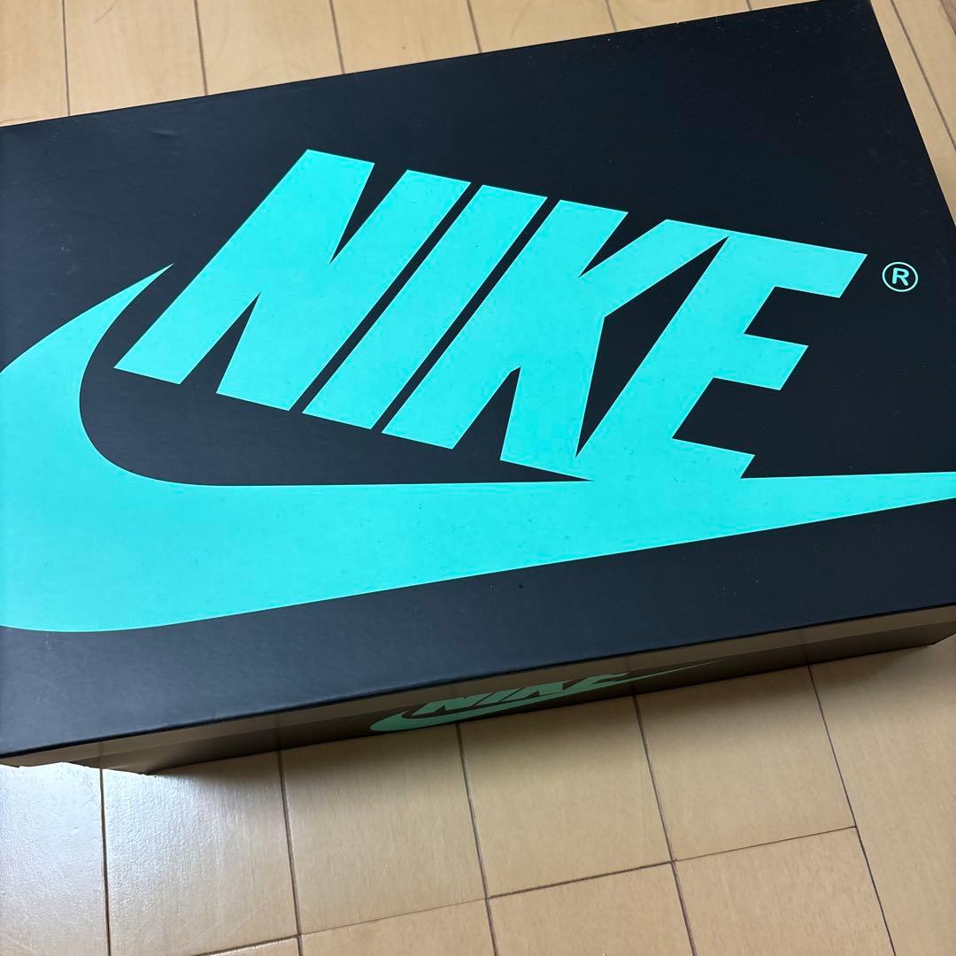 Nike ハイカットスニーカー ブラック/ミント　シューレース付き