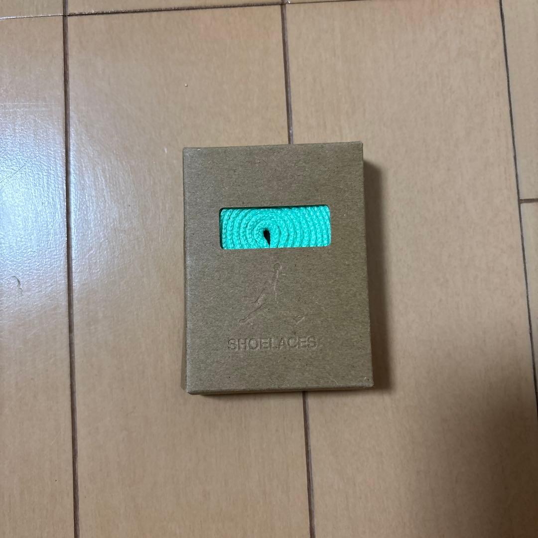 Nike ハイカットスニーカー ブラック/ミント　シューレース付き