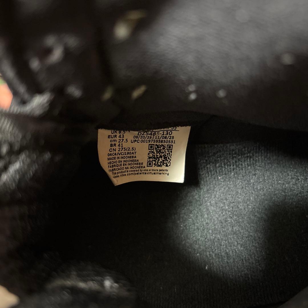 Nike ハイカットスニーカー ブラック/ミント　シューレース付き