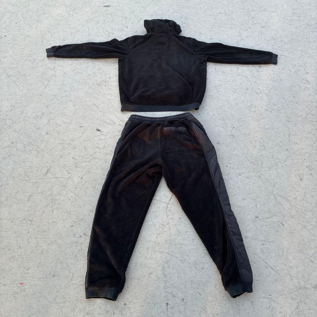 JORDAN ブラックパーカーとパンツセット L