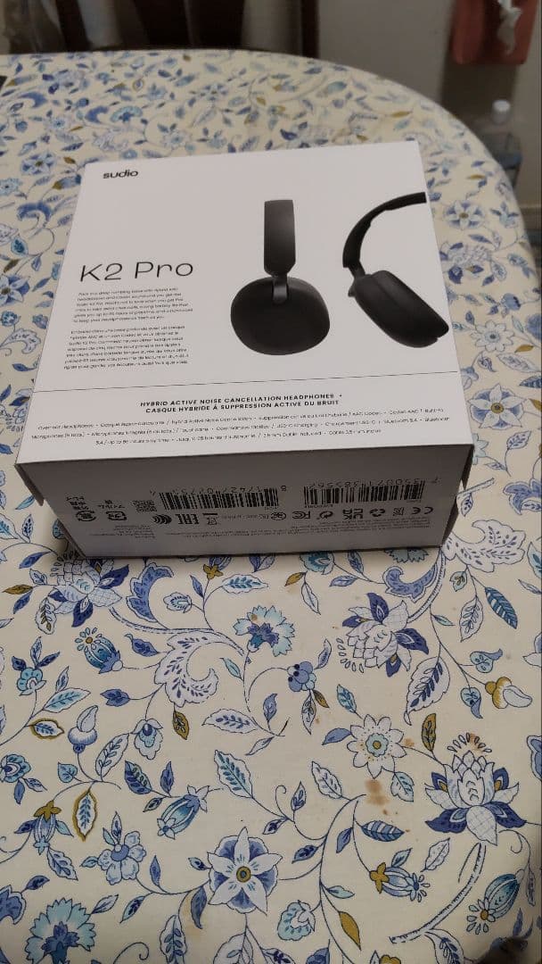 スウェーデン発 完全ワイヤレスヘッドホン Sudio K2 Pro ６５時間再生