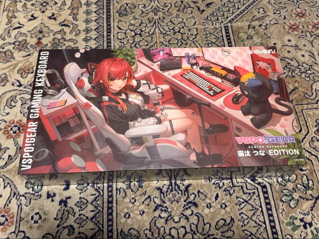 VSPO!GEAR キーボード 猫汰つな EDITION ⚠️15日までの期間限定