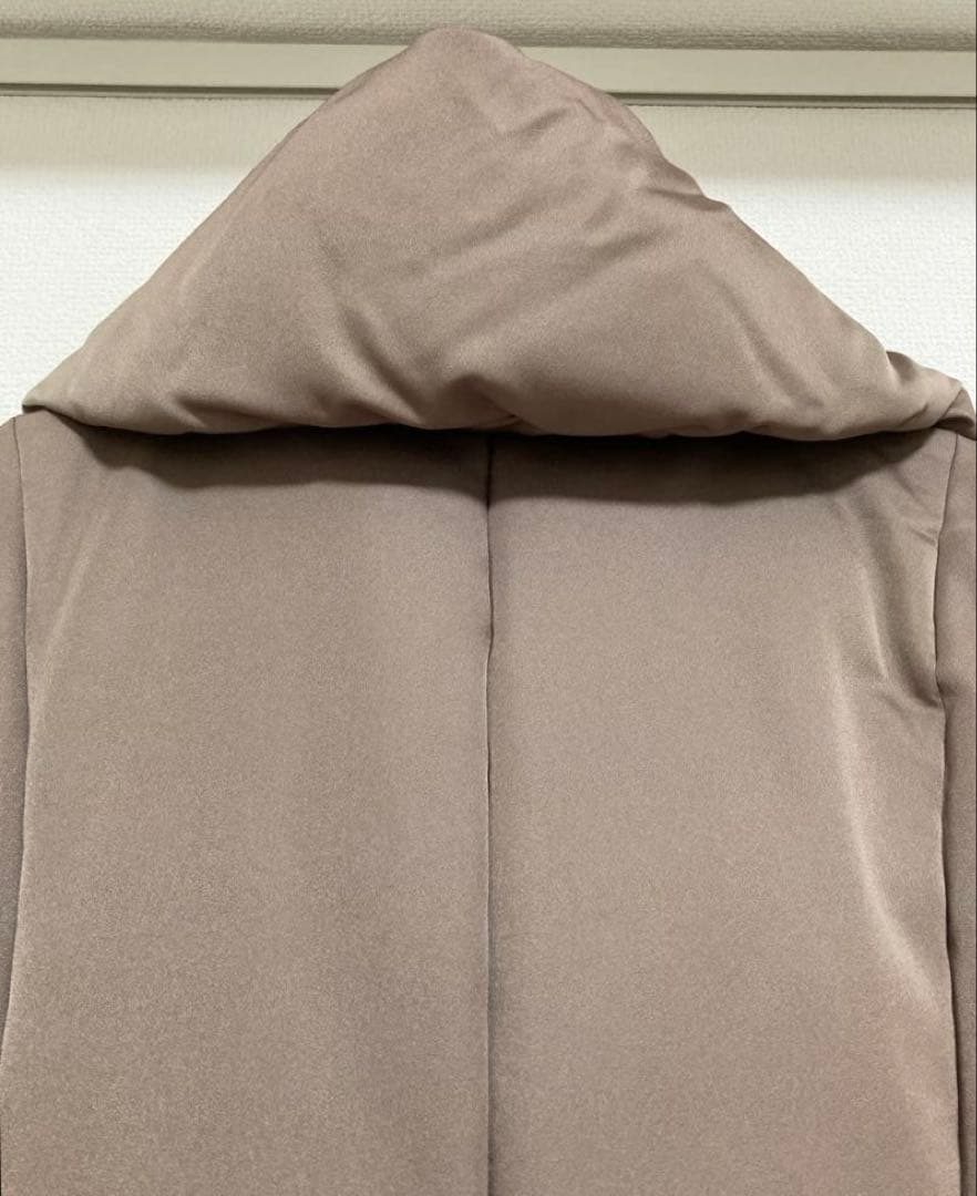 美品★ ダウンコート ロング モカ ブラウン M-PREMIER エムプルミエ