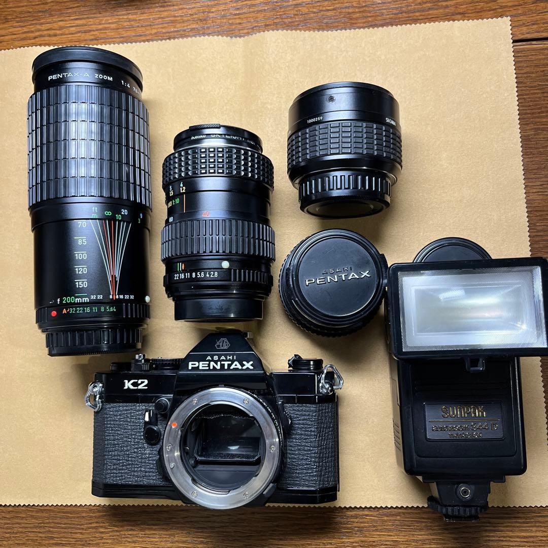 ペンタックスＫ2 レンズ4本セット