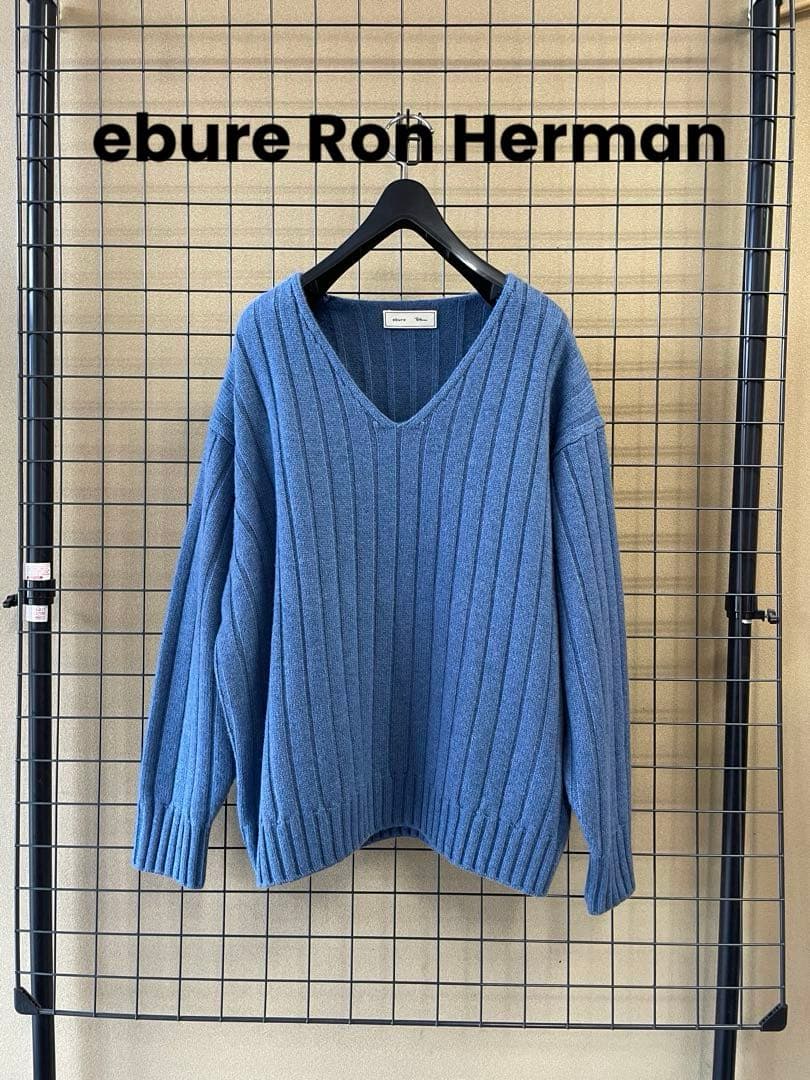美品 ebure Ron Herman カシミヤ ニットセーター エブール