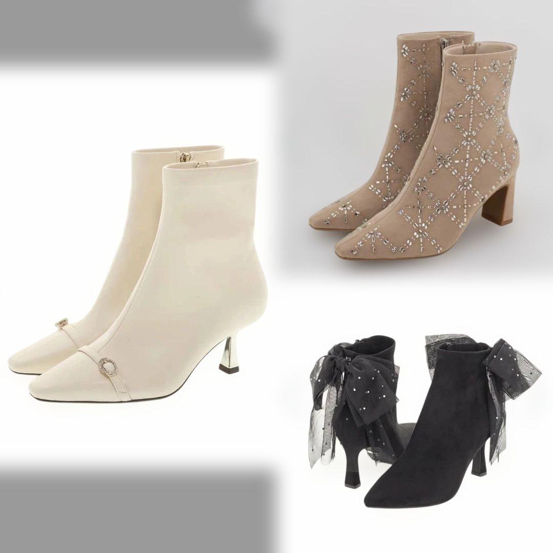 RANDA ショートブーツ　3点セット