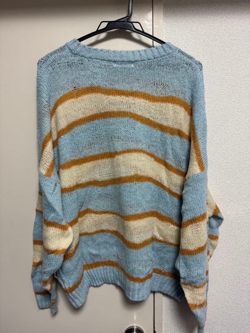 2*u様 INI西洸人着用モデル　Petush ストライプニットセーター