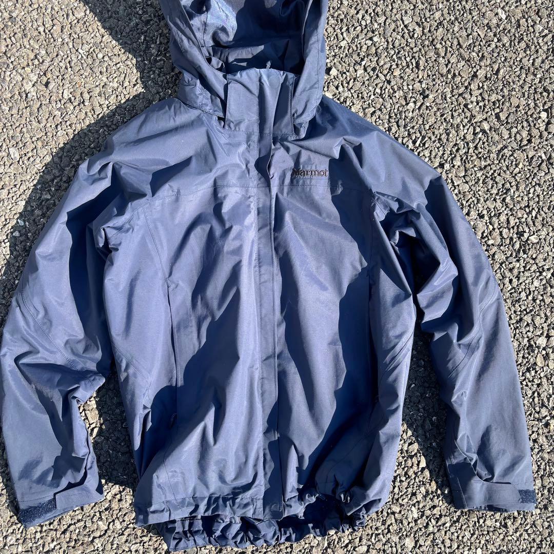 Marmot マーモット マウンテンパーカー ナイロン ドローコード 刺繍タグ