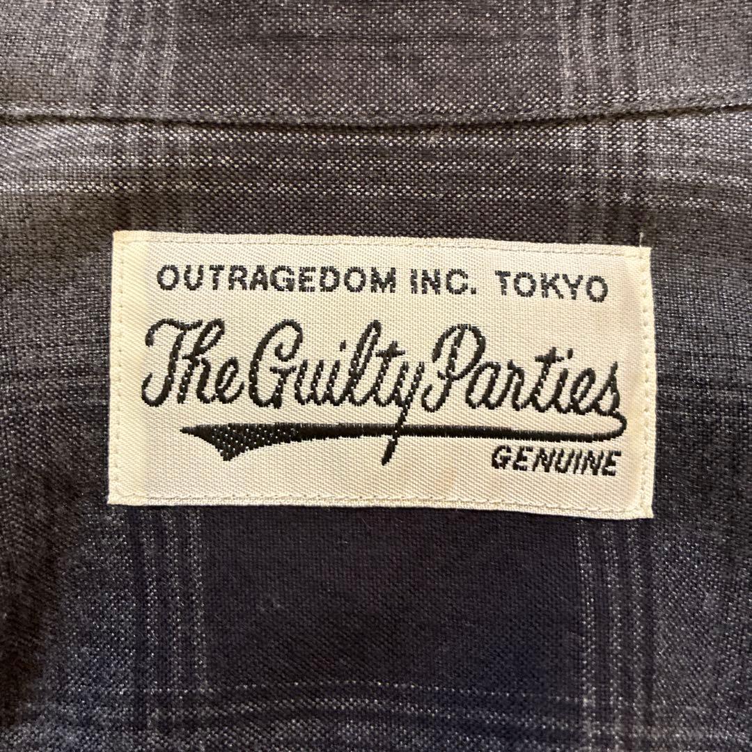 WACKO MARIA 23AW オンブレチェック　レーヨンシャツ