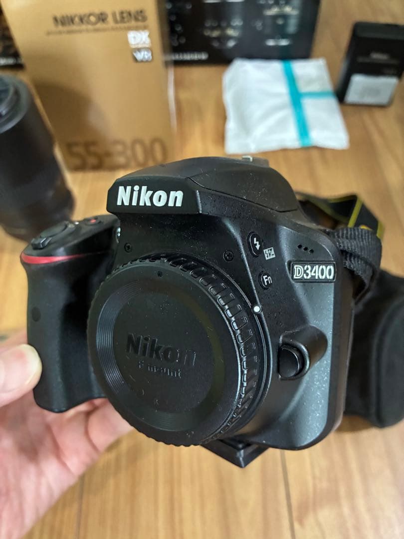 Nikon D3400 ダブルレンズ 18-55&55-300