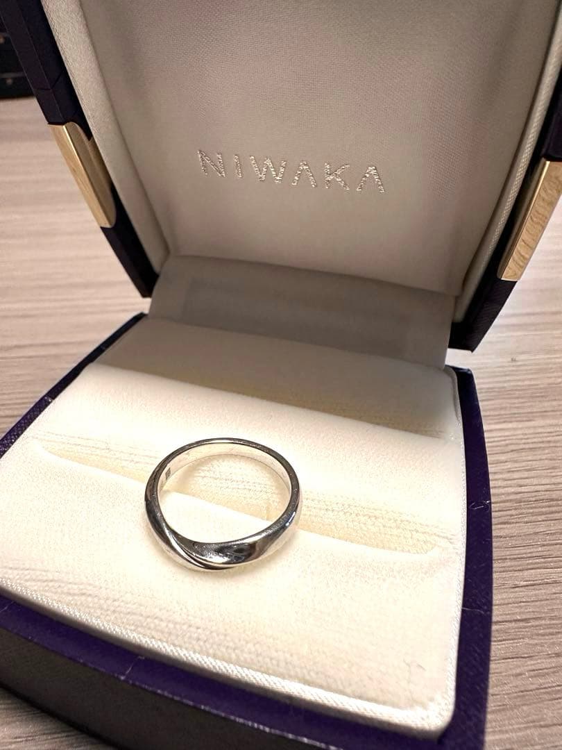 NIWAKA 初桜 (プラチナリング Pt950)