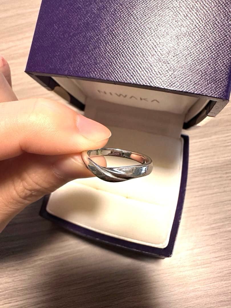 NIWAKA 初桜 (プラチナリング Pt950)