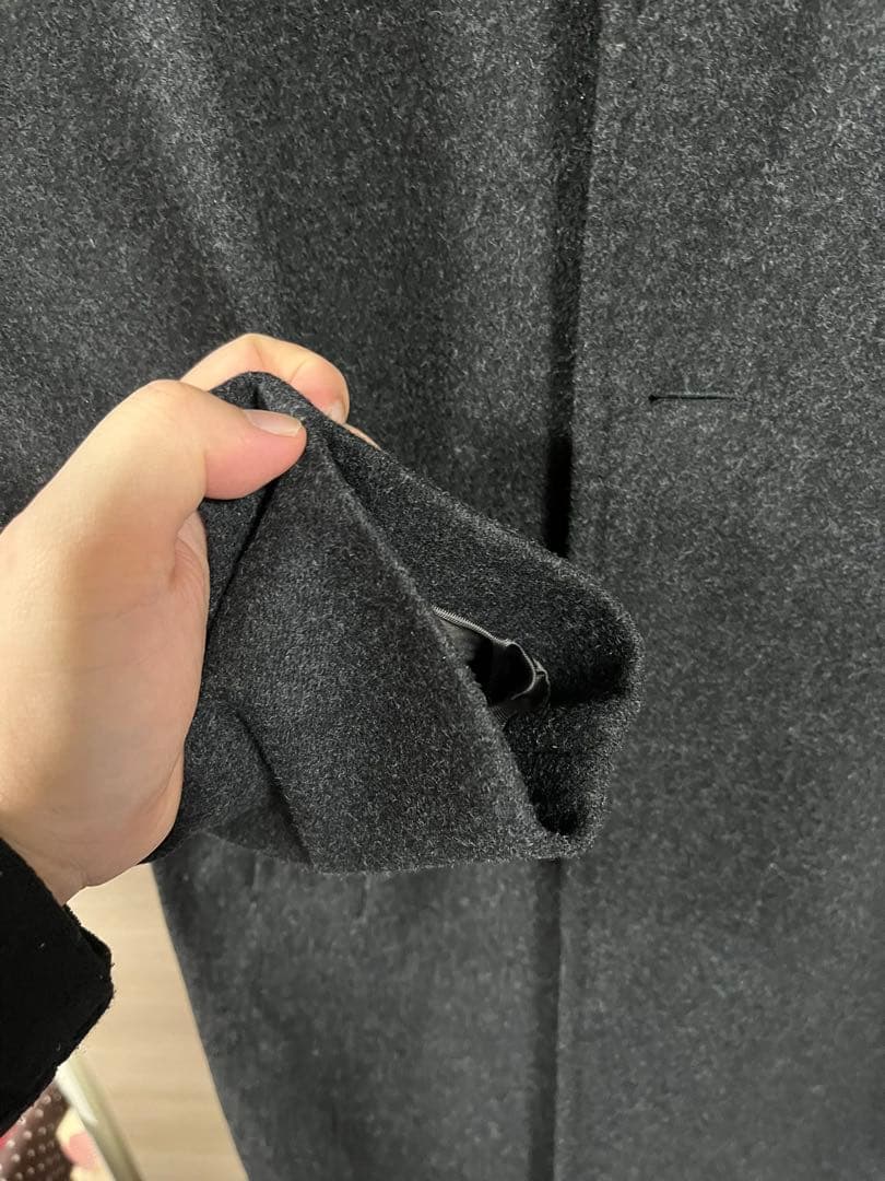 BOSS チェスターコート ダークグレー サイズ48