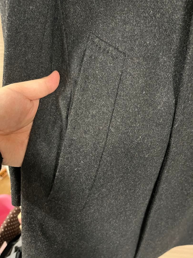 BOSS チェスターコート ダークグレー サイズ48