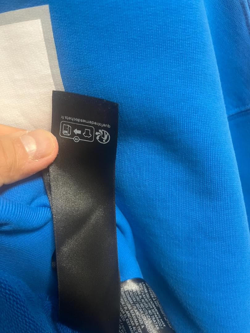 バレンシアガ 25SS バスケットボール刺繍デザインパーカー