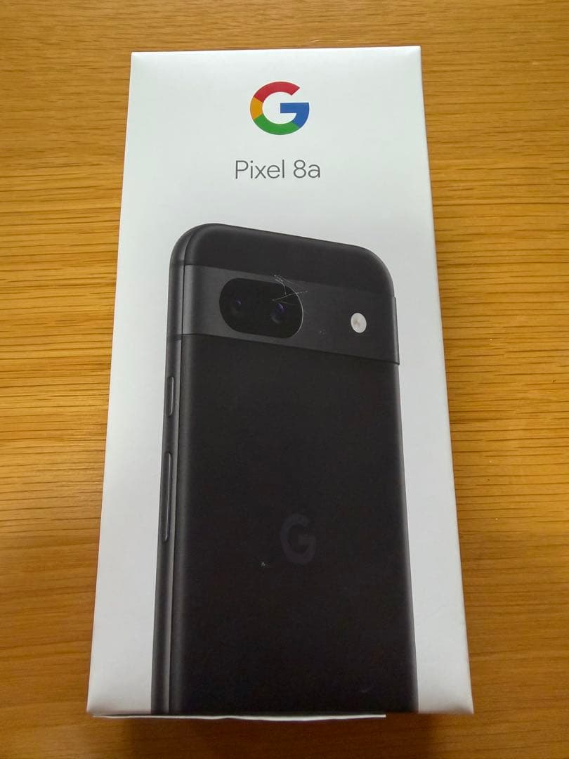 新品未使用 Google Pixel 8a Obsidian 黒 SIMフリー