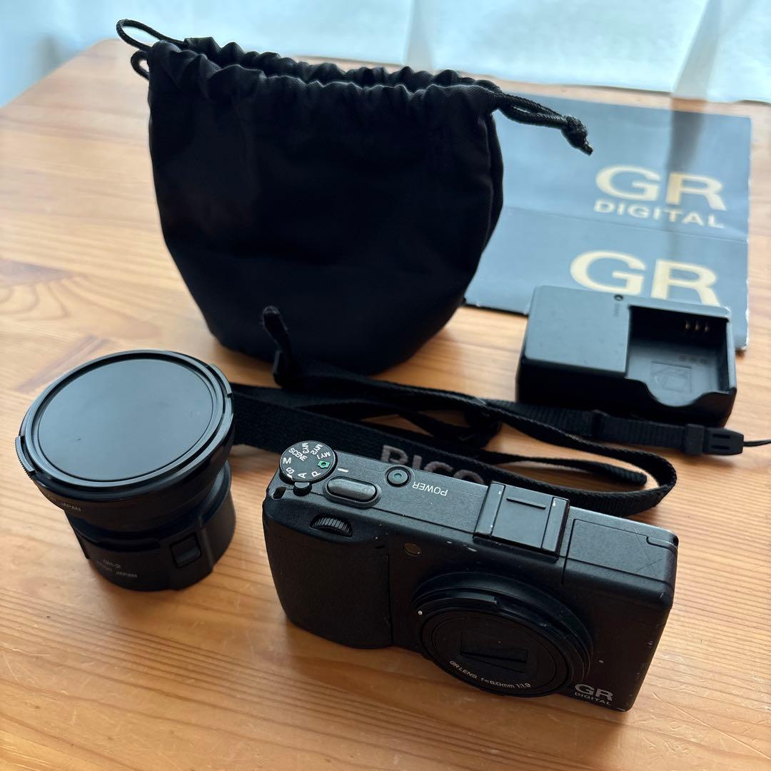 RICOH GR DIGITAL Ⅲコンパクトデジタルカメラ