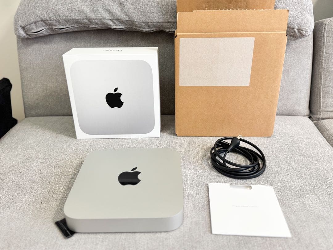 【ほぼ新品】Apple Mac mini M2 8GB/256GB(価格交渉可)
