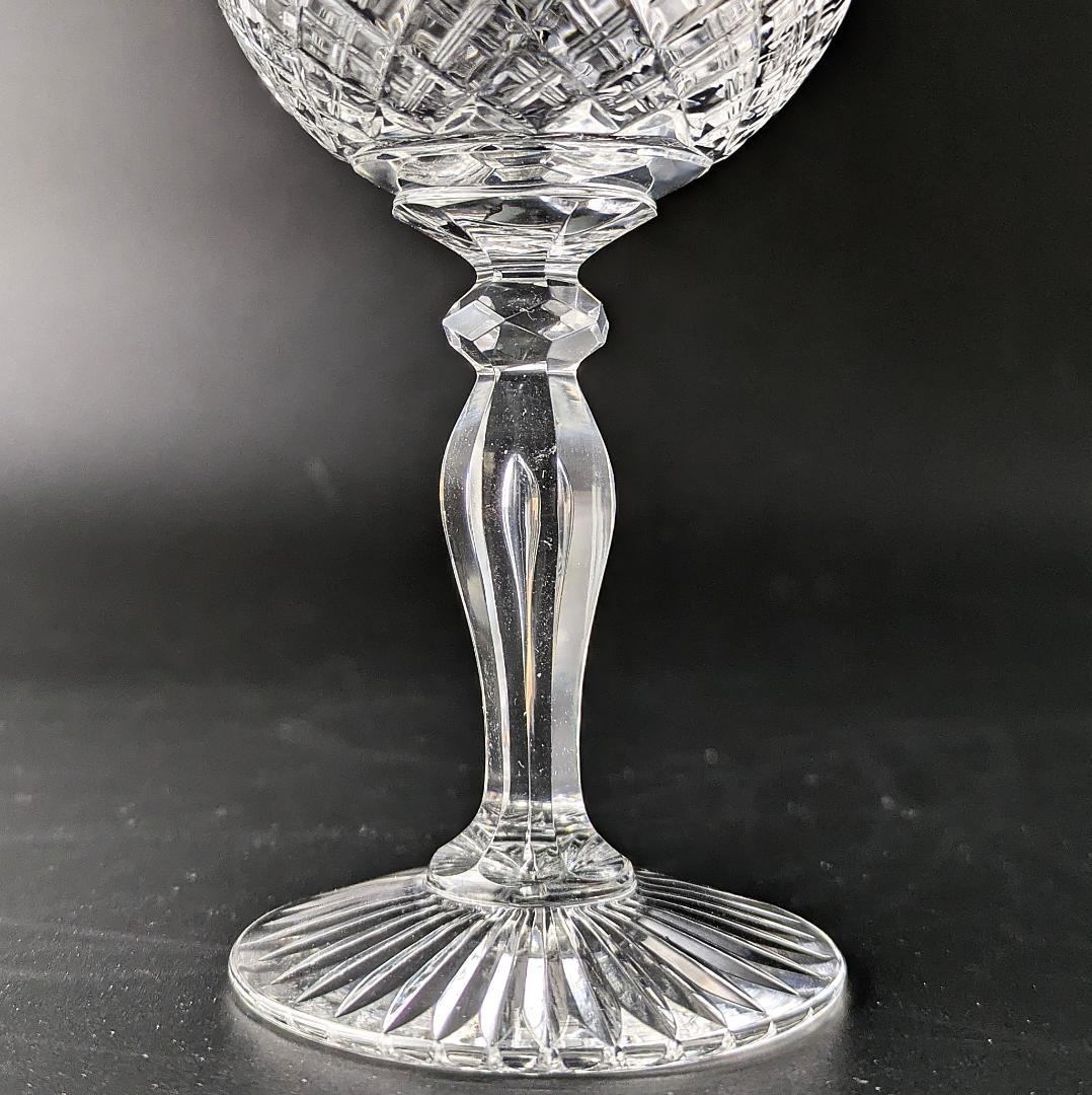 夫婦の語らいに★2個セット★オールド バカラ クリスタルワイングラス フランス