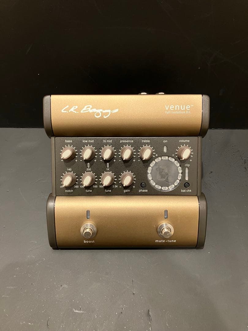 L.R. Baggs Venue アコースティックギター用プリアンプDI