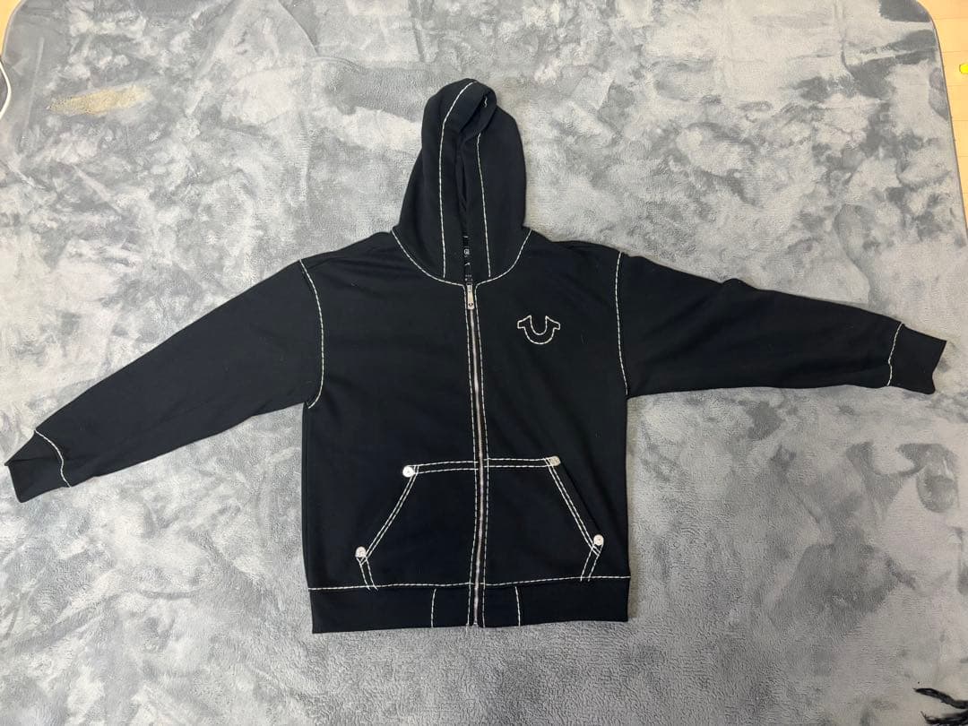トップス true religion zip up hoodie