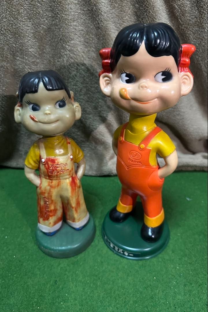 超希少　ぺこちゃん首振り人形