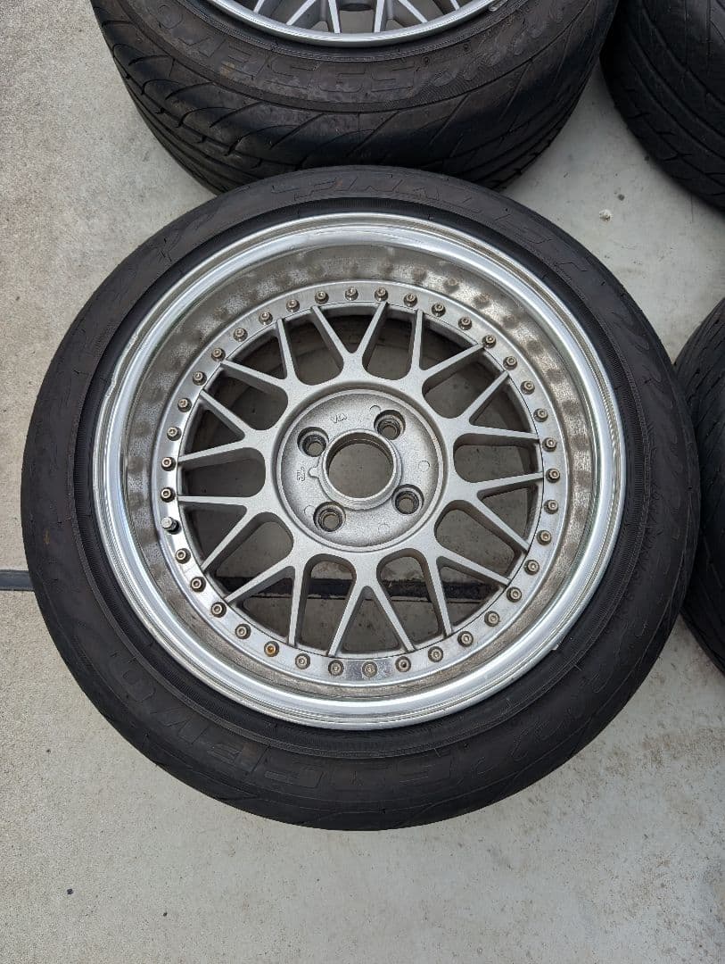 SUPERSTAR シェブロンレーシング 8.5j 15 +20 PCD 100