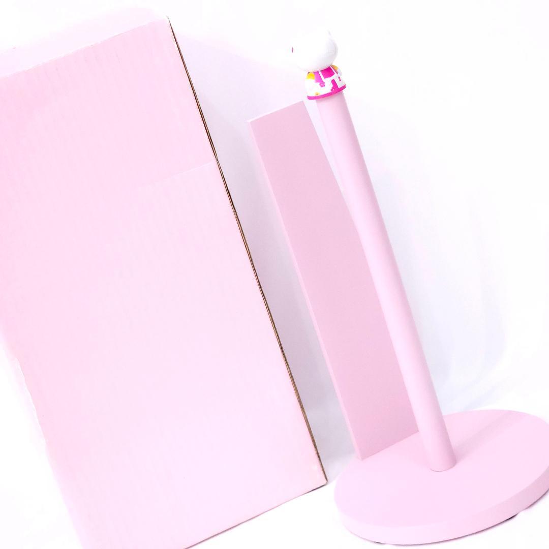 希少 新品 ハローキティ ペーパーホルダー サンリオ 2001野いちご 木製