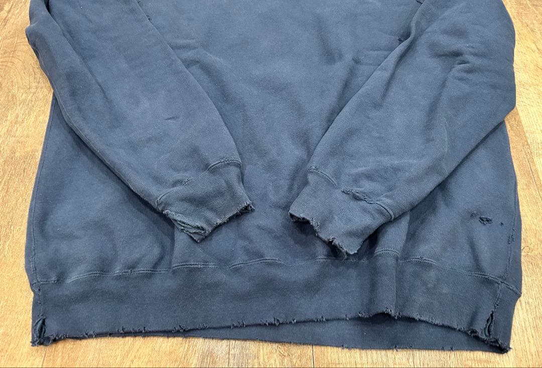 アンユーズドunusedダメージ加工スエットUS2268 サイズ3