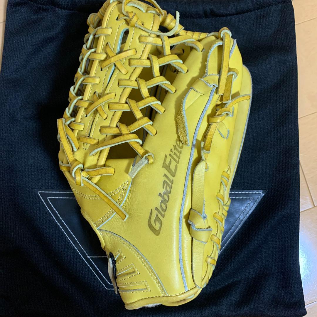 硬式用野球グローブ　ミズノ　グローバルエリート　外野用