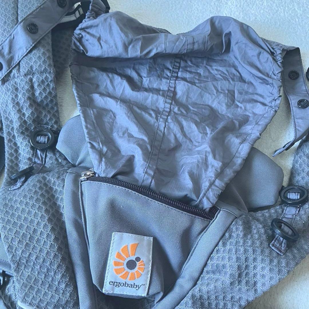 サラ　エルゴベビー　オムニ　ブリーズ　グラファルトグレー　メッシュ