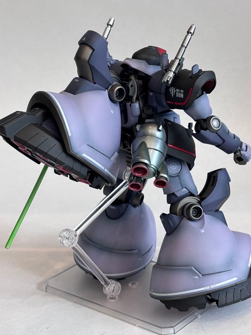 【1/25まで値引き！】HG 1/144 リック・ドム(GQ) 全塗装完成品