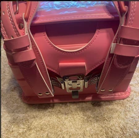 収納フィット 軽量 A4フォルダ対応 ランドセル パウダーピンク 入学 通学