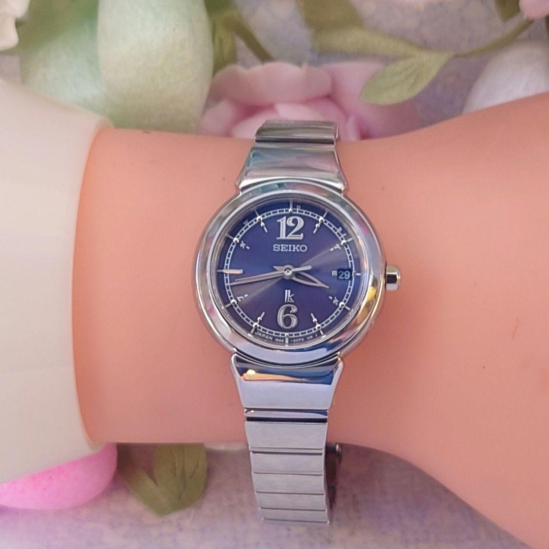 値下げ中❗️セイコールキア腕時計SEIKO LUKIAレディース1B22-OBF