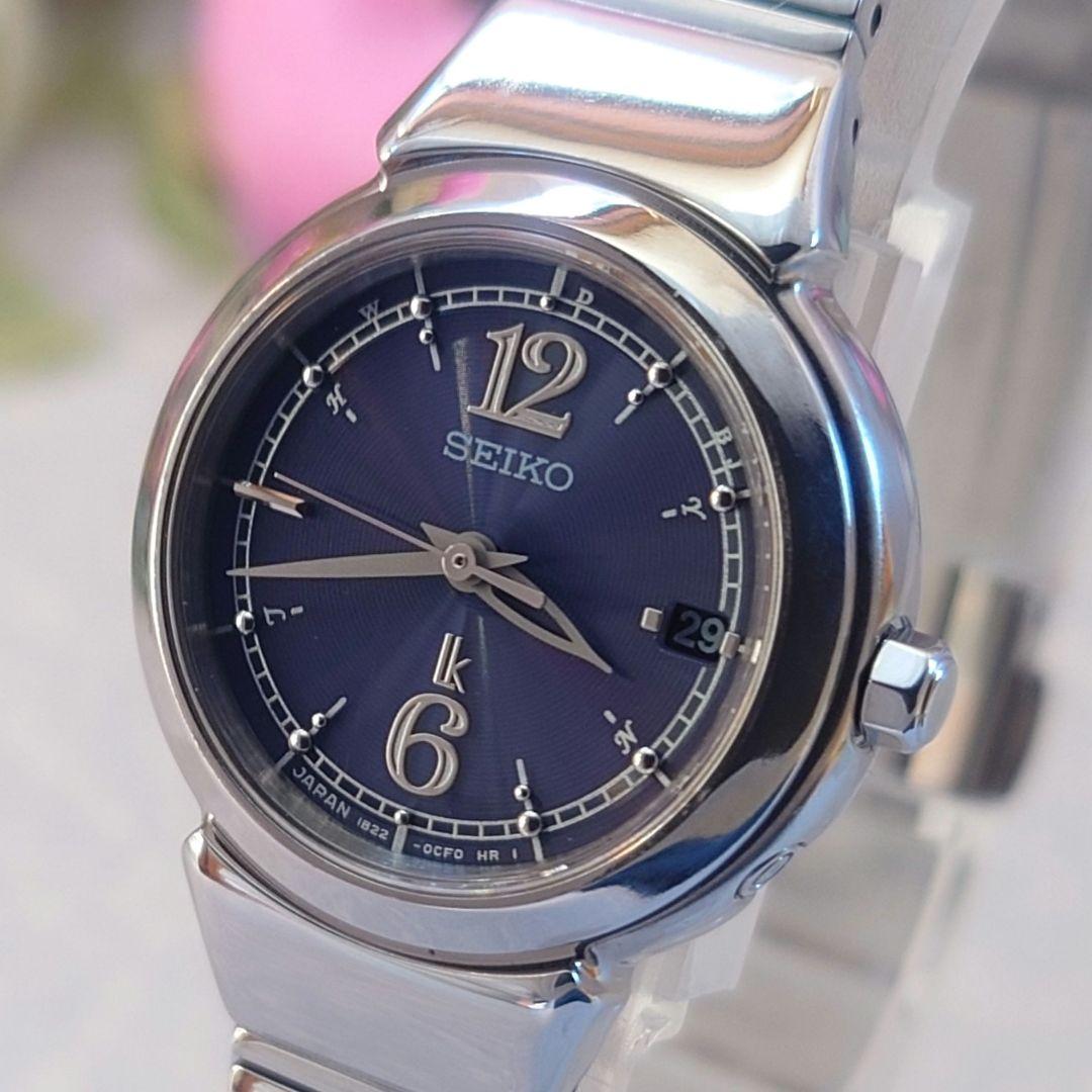 値下げ中❗️セイコールキア腕時計SEIKO LUKIAレディース1B22-OBF