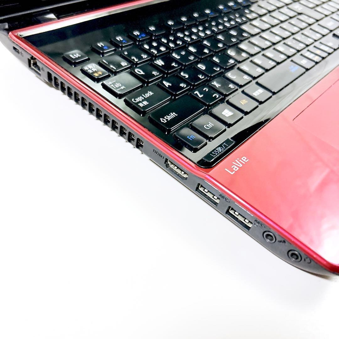 ブルーレイ✨タッチパネル 快適SSD メモリ8GB i5 ノートパソコン NEC