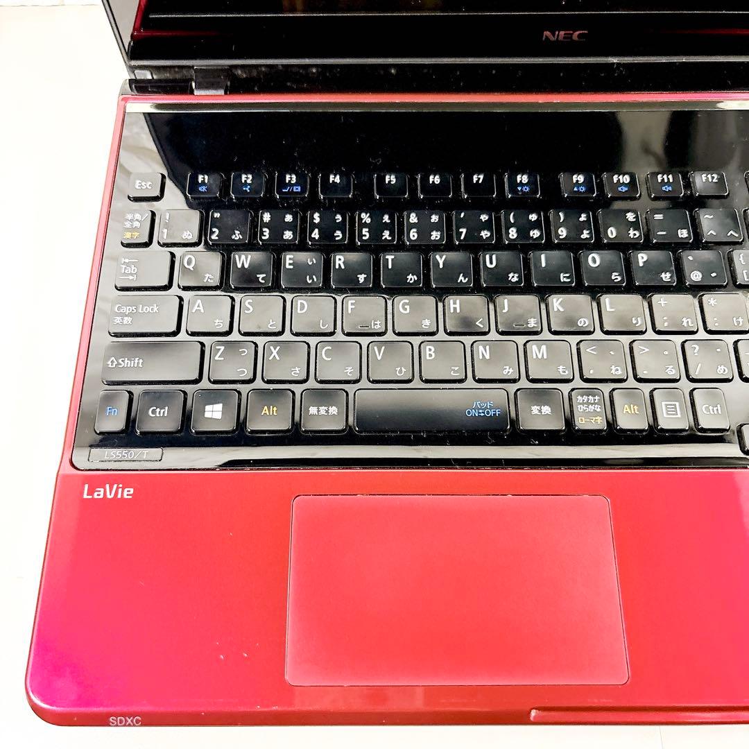 ブルーレイ✨タッチパネル 快適SSD メモリ8GB i5 ノートパソコン NEC